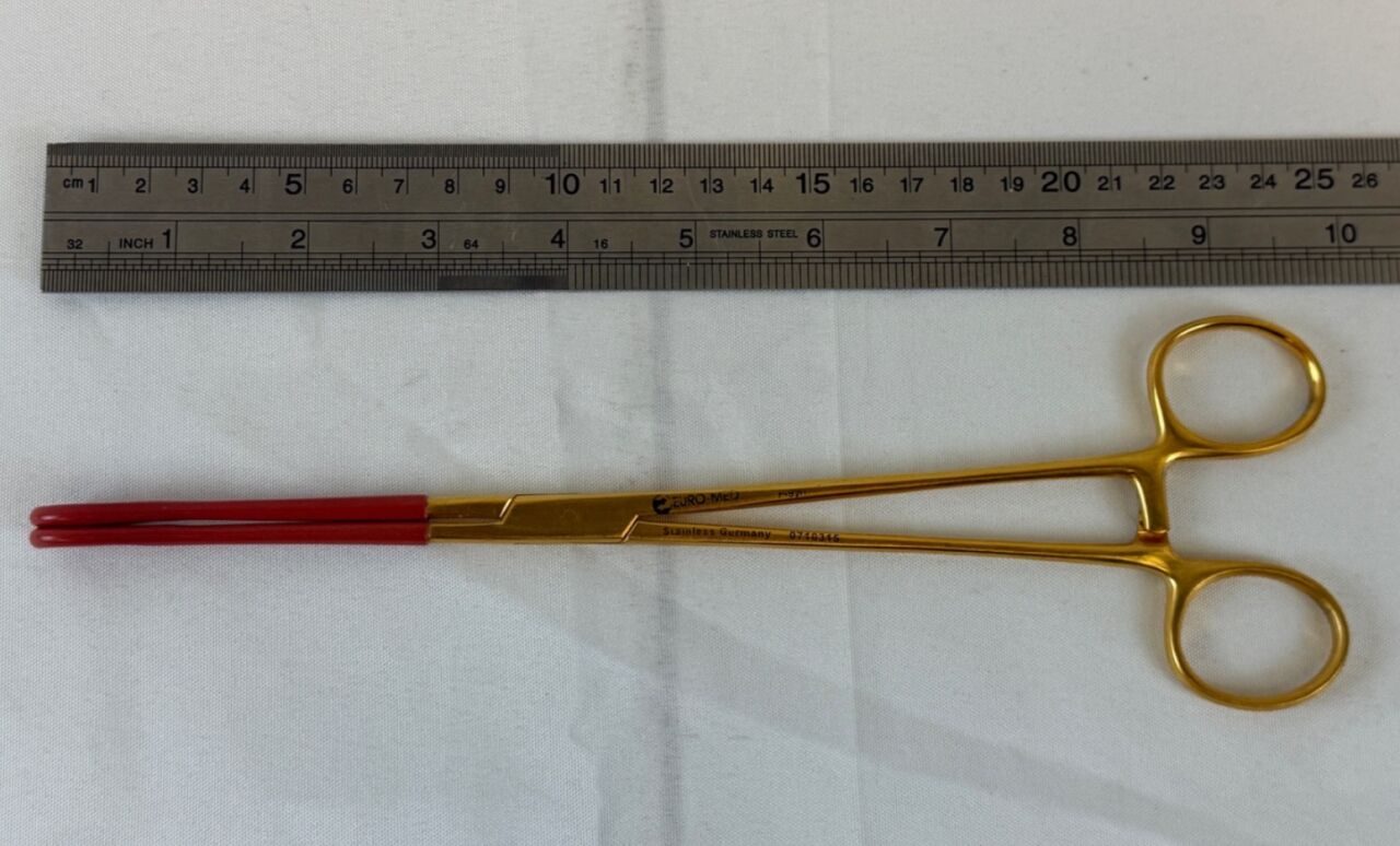 EUROMED F920 LEEP Coated Non-Conductive Tissue Grasping & Manipulating Forcep — photo 7