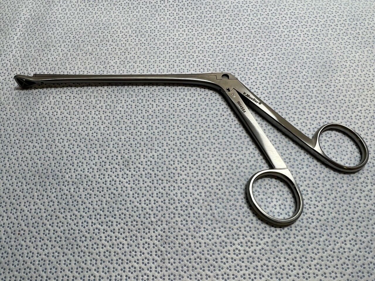 V. MUELLER RH4554 Surgical 8mm Triangular Meltzer Adenoid Punch Forceps ENT — photo 1