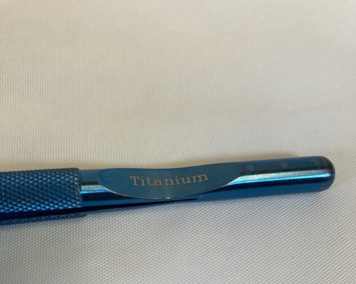 MICROSURGICAL LABS FL0707.21 Wexler Ring Tip 2.5mm Forceps Ti T/C 7.25" Neuro — photo 2