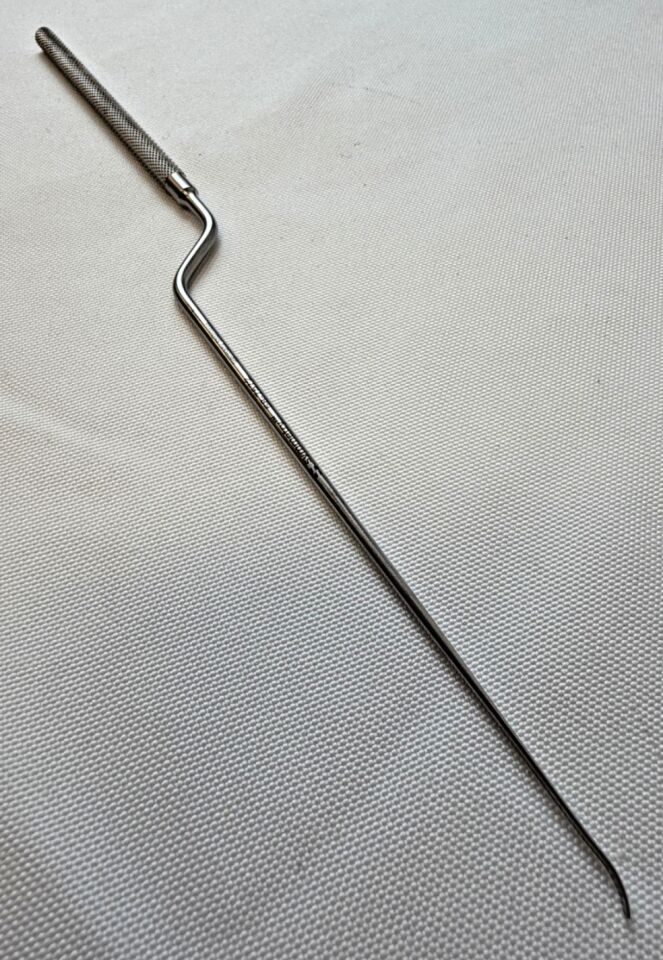 SYMMETRY SURGICAL 58-7572 Hardy Transphenoid Up Angle Dissector 2mm Width 10" Angled Down — photo 7
