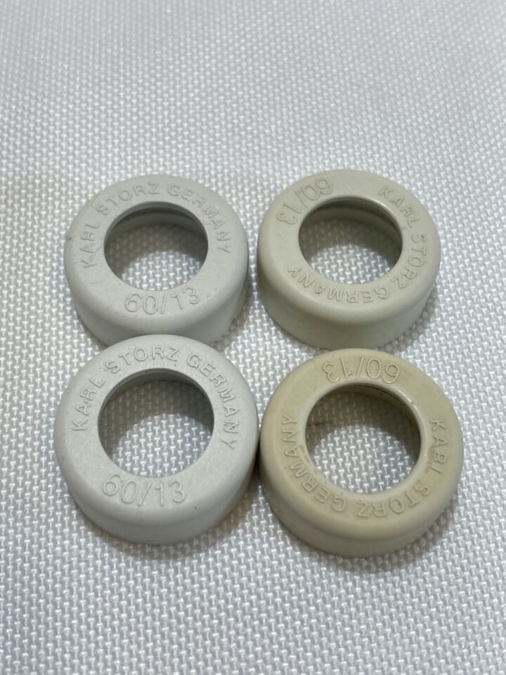 KARL STORZ 60/13 Set of 4 Silicone Sealing Caps f/ 13mm Trocars Laparoscopy — photo 2