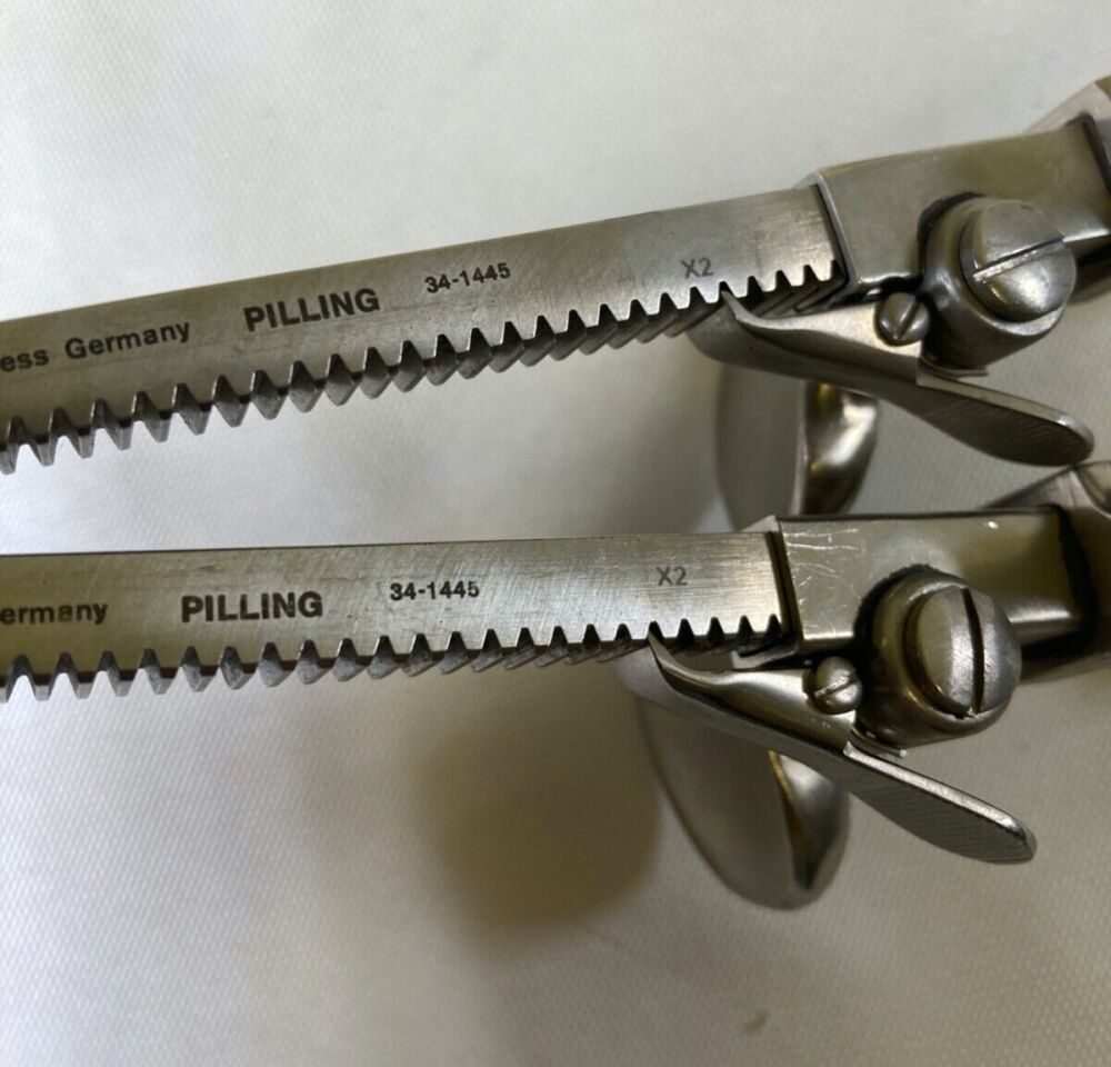 PILLING 34-1445 Rib Contractors Blunt Serrated Jaws — photo 2
