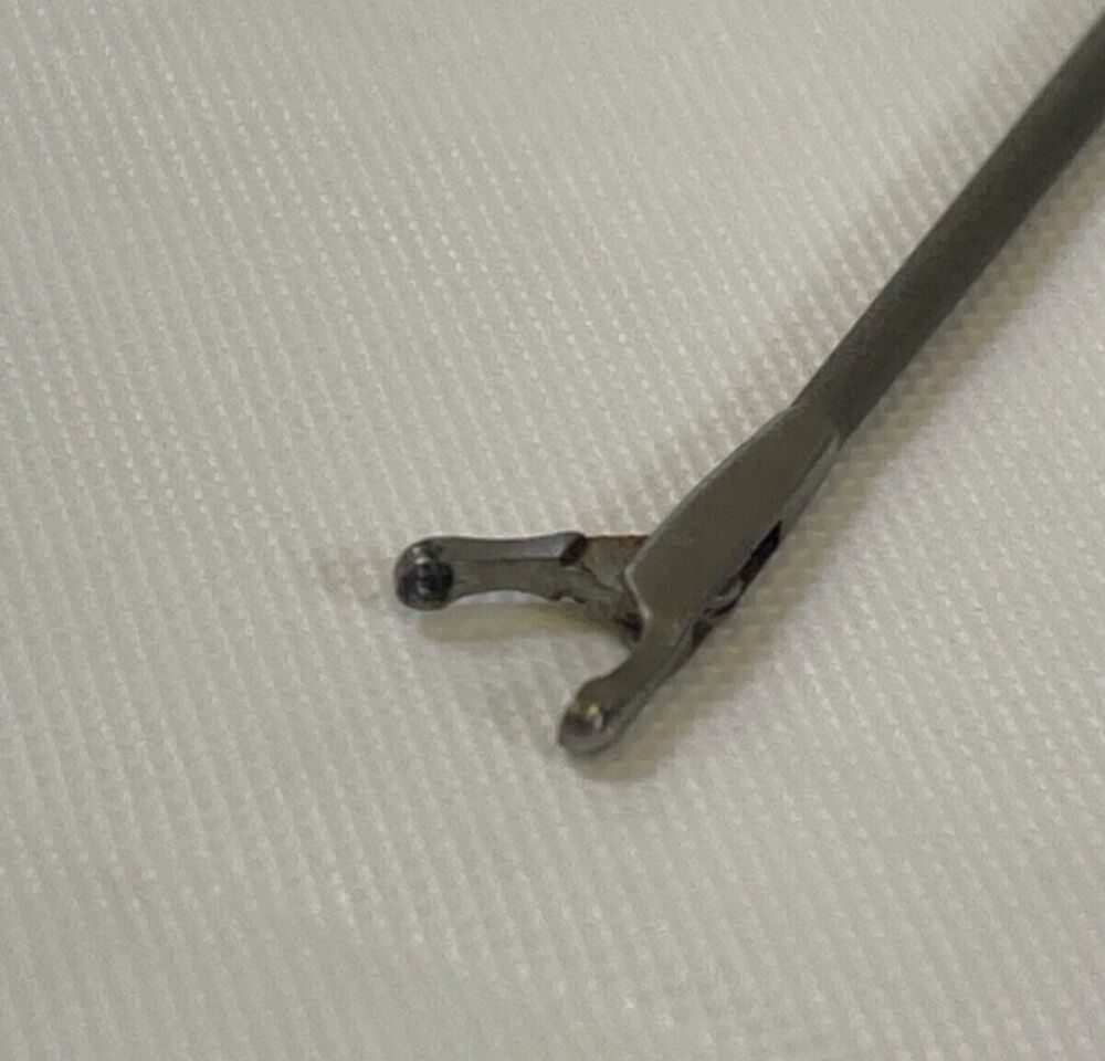 KARL STORZ 8591AM Kleinsasser Mini Forceps 1mm Cup Jaws Straight 23cm — photo 5