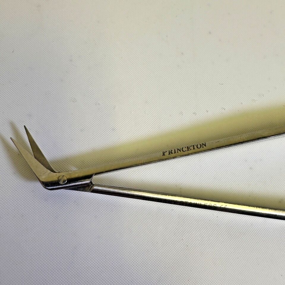 PRINCETON MEDICAL 10126-60 60deg X 7" Cardiovascular Thoracic Scissors Sharp — photo 5