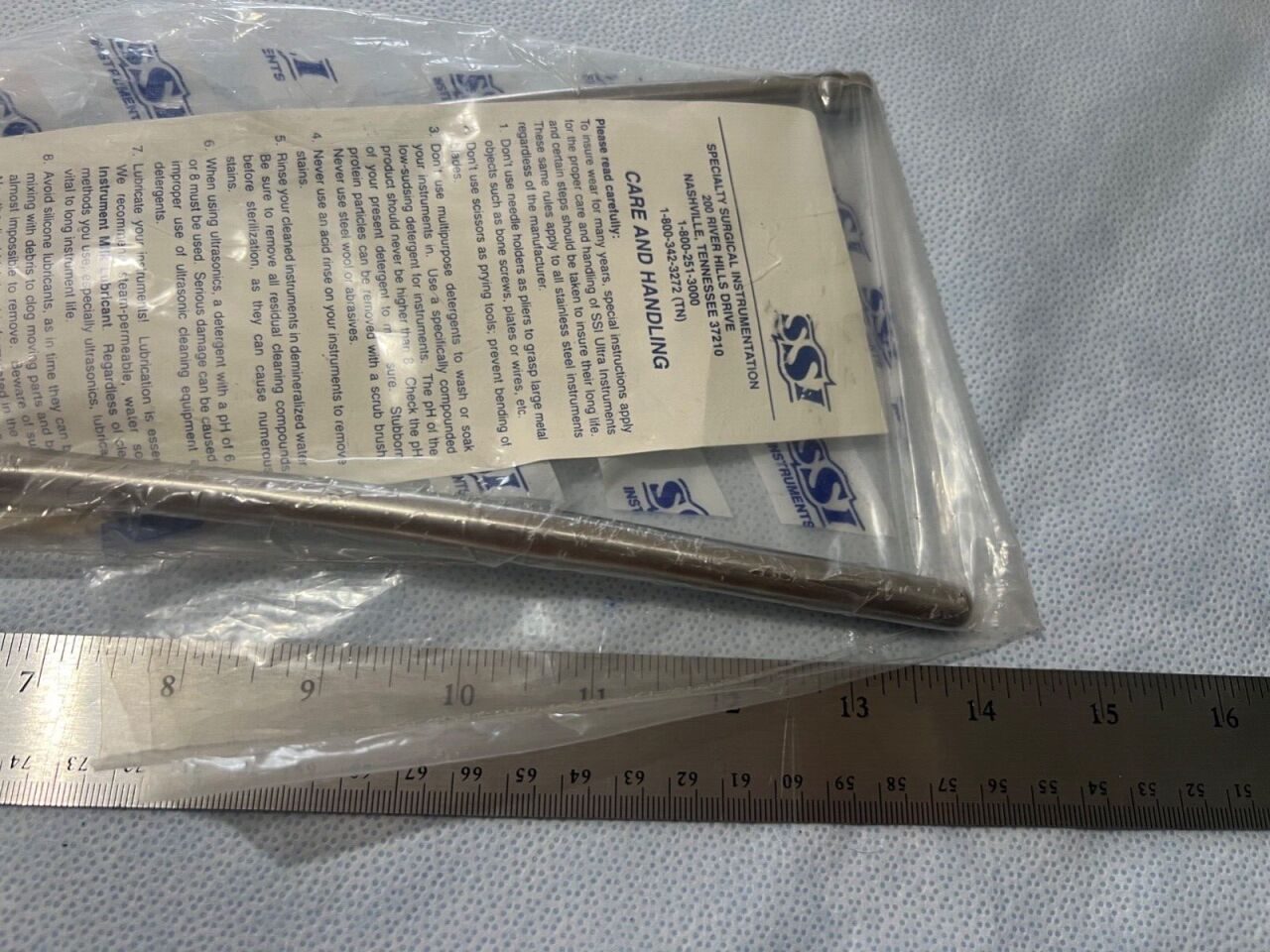 SSI ULTRA 54-1234 Bethune Rib Shears 14" Length — photo 4