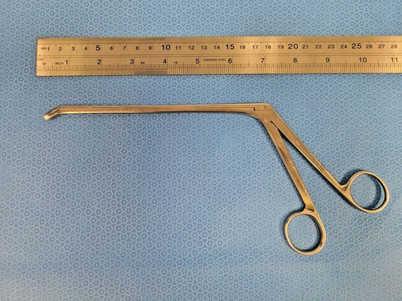 WECK 390176 11" Stainless Steel Down Angled Forcep — photo 7