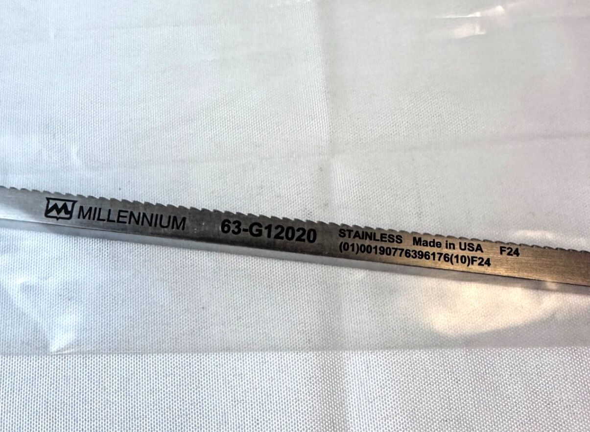 MILLENNIUM SURGICAL 63-G12020 Universal Ring Retractor Blade Malleable 3" X 6" — photo 2