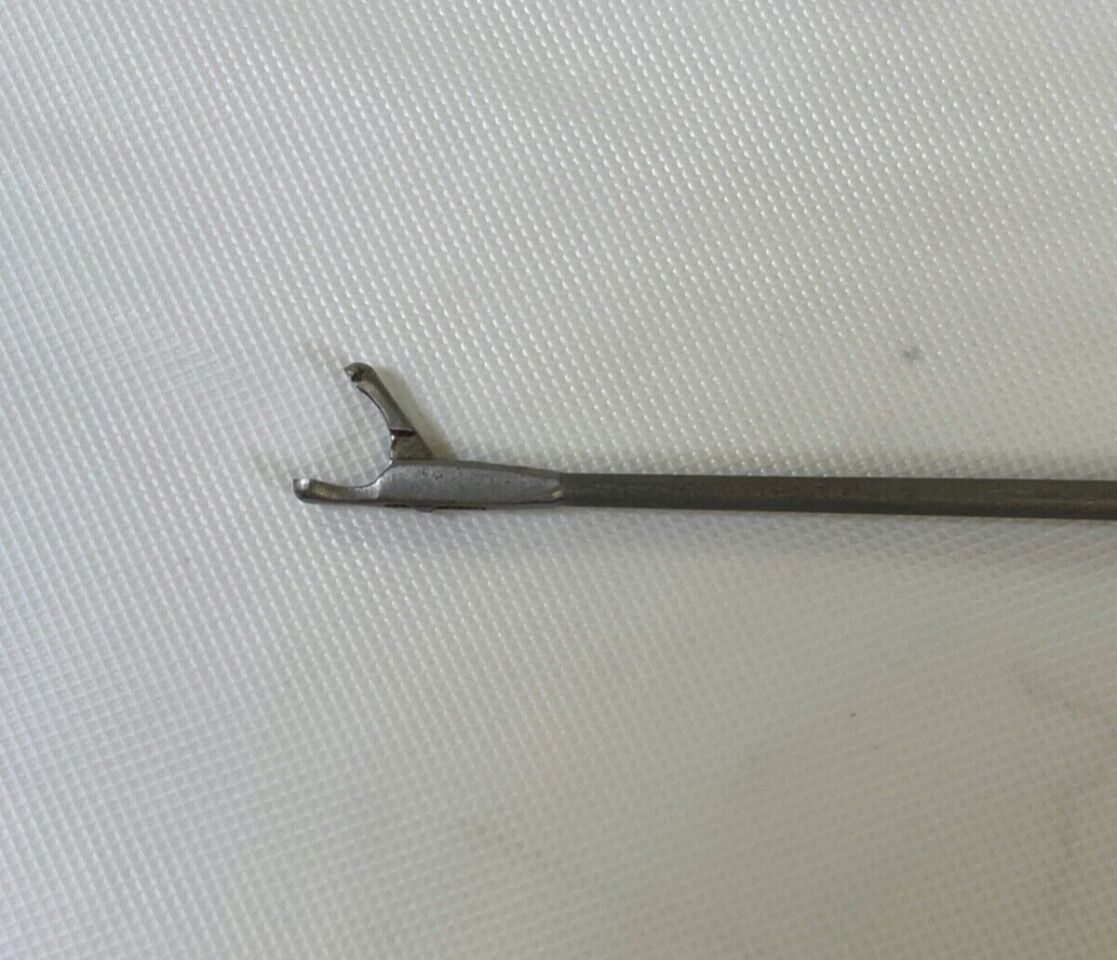 KARL STORZ 8591AM Kleinsasser Mini Forceps 1mm Cup Jaws Straight 23cm — photo 4