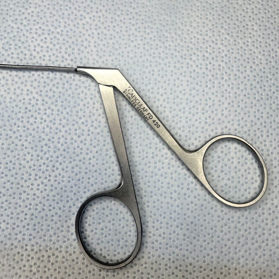 AESCULAP FD420R Semi Rigid Dissecting Scissors Straight Sharp Neurology — photo 4