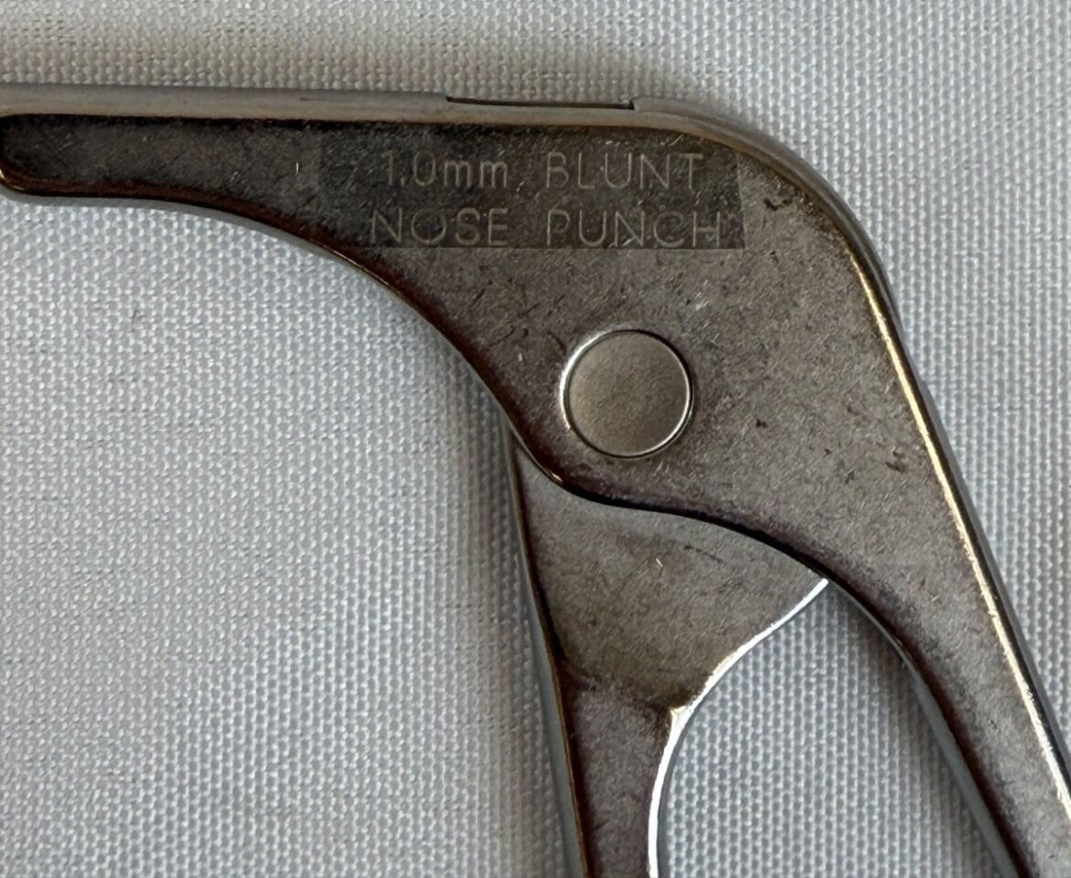 ACUFEX 012035 1.0mm Blunt Nose Punch Arthroscopic Basket Punch — photo 2