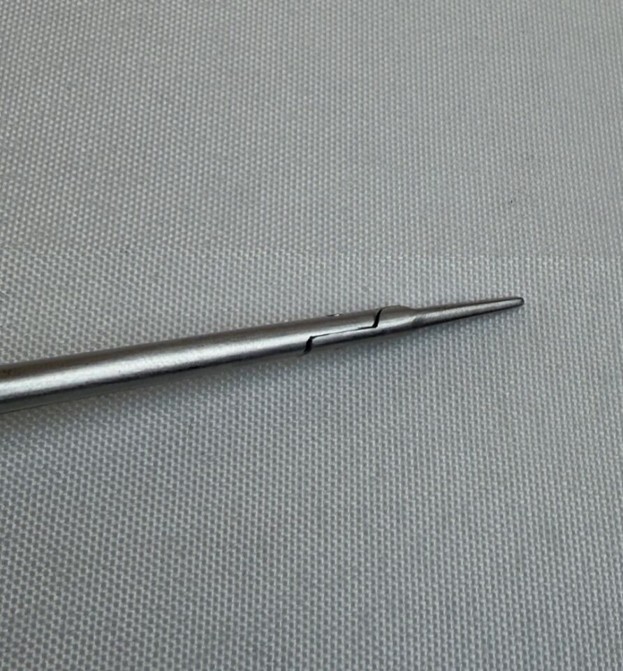 SCANLAN 6006-152 Diamond Dust Jacobson Micro Needle Holder 9" Ring Handle 5-0 — photo 6