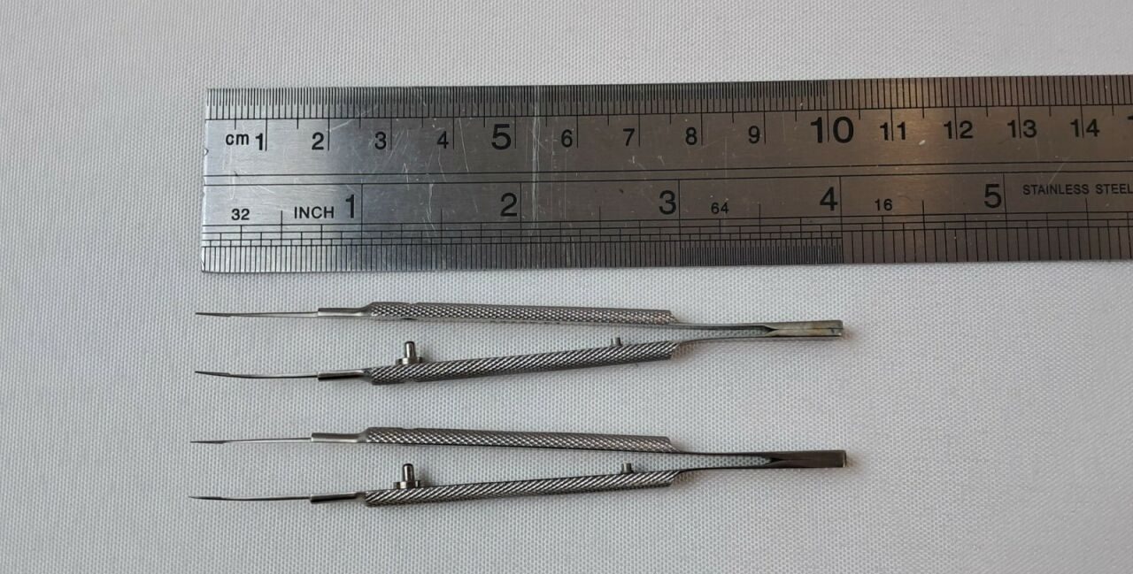 KARL STORZ E3192 FT Lot of 2 Girard Fine Tying Forceps 5mm Curved Ultra-Fine — photo 5