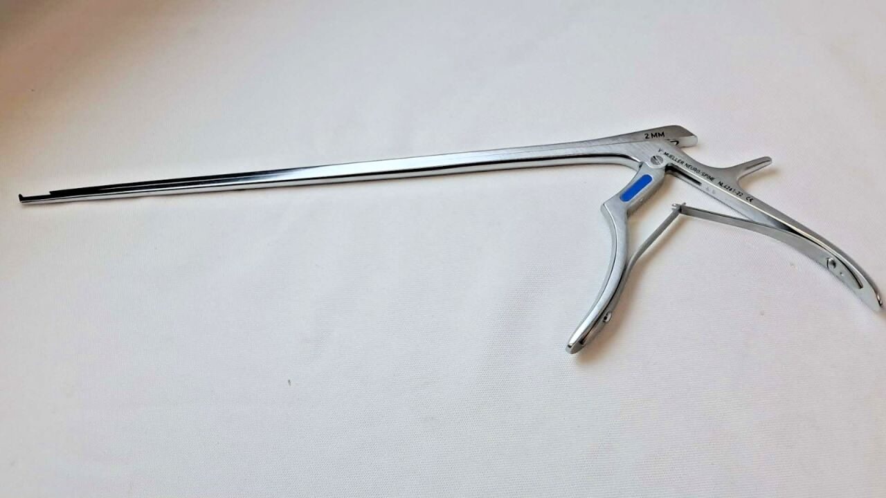 V. MUELLER NL4261-22 ChromaLine II 2mm x 40deg x 12" Kerrison Rongeur — photo 3