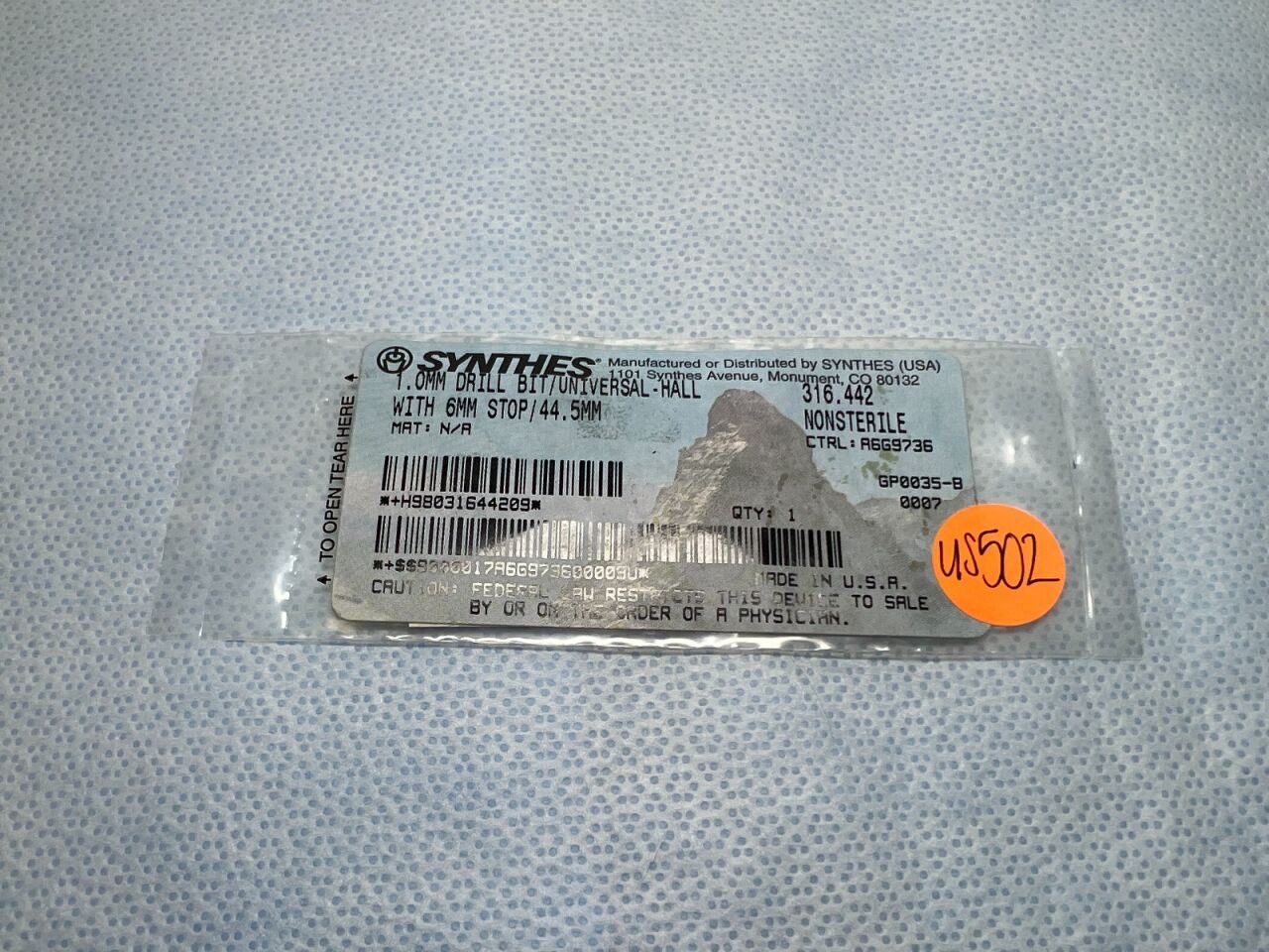 SYNTHES 316.442 Drill Bit