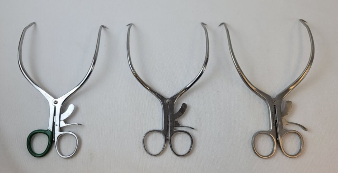 V. MUELLER GL500 Set of 3 Gelpi Perineal Self Retaining Retractor 7-1/4" — photo 4