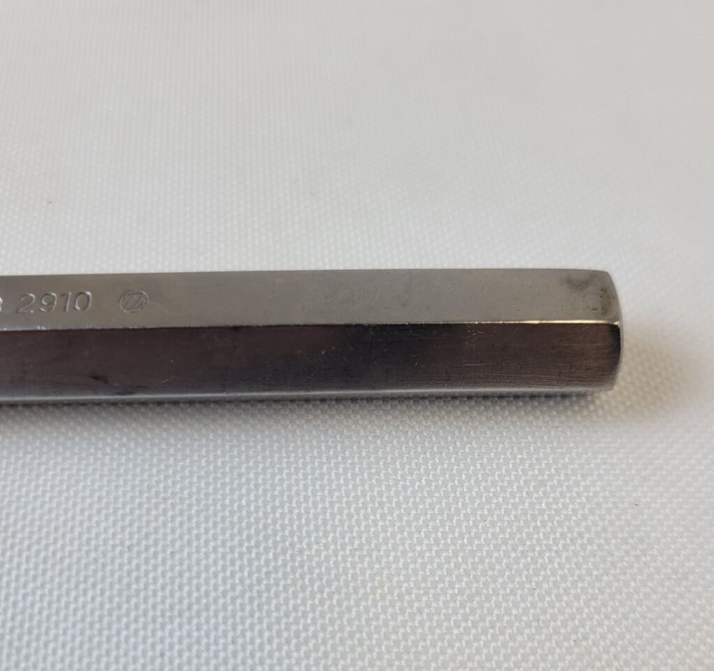ZIMMER 2910 Key Periosteal Elevator 1/2" Blade Width 7-1/4" Total Length — photo 3