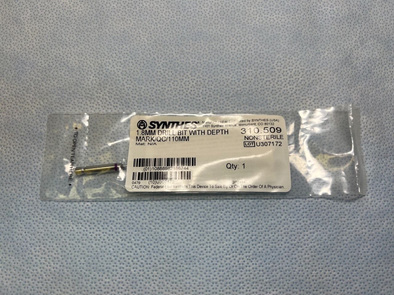 SYNTHES 310.509 Drill Bit
