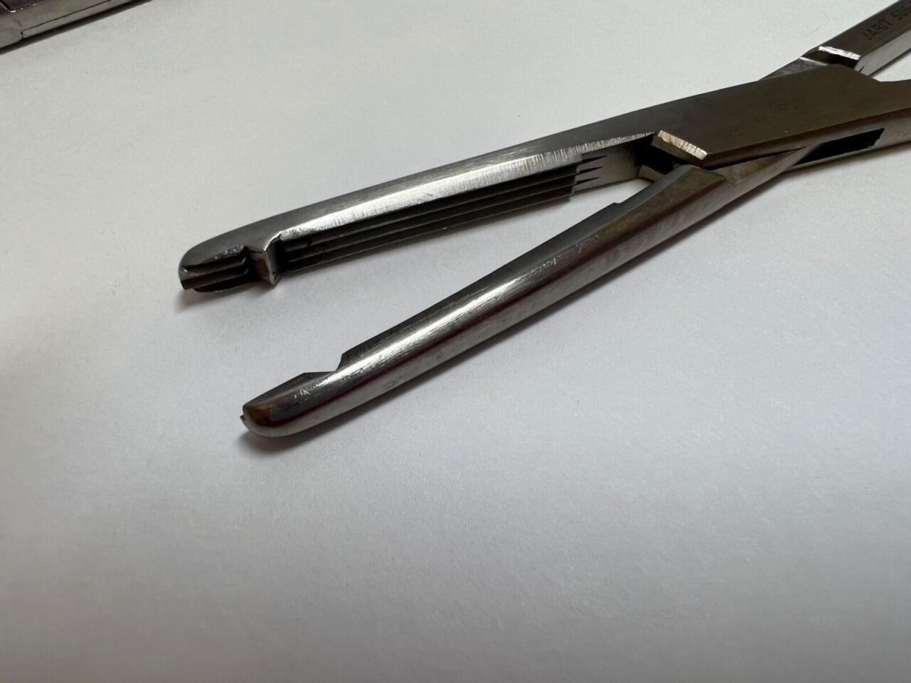 JARIT 505-319 Heaney-Ballentine Hysterectomy Forceps 8-3/8" - Lot of 2 — photo 2