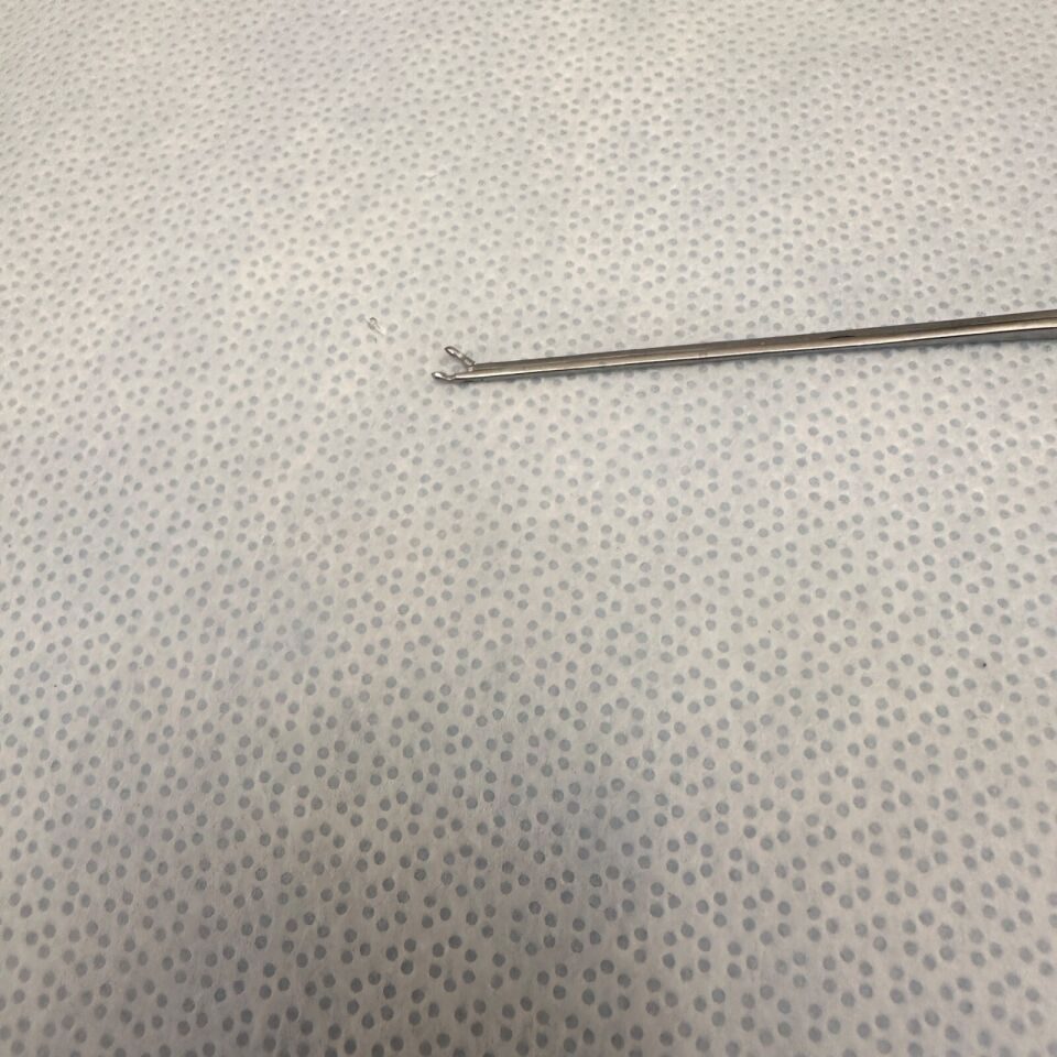 SSI ULTRA 61-0143 House Forceps Angled Left 15deg 0.9mm ENT — photo 6