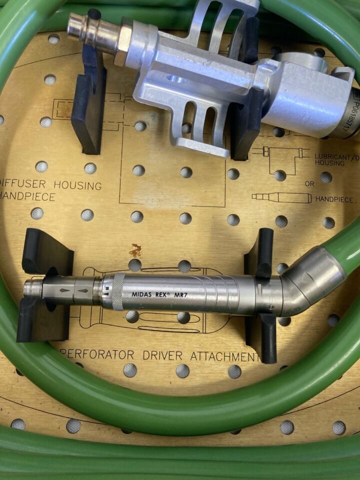 MEDTRONIC PM700 Midas Rex MR7 Pneumatic Neuro Drill — photo 3