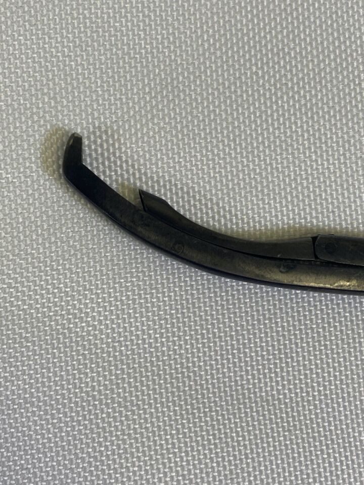 FEHLING NNR-3 Ceramo Sublaminar 3mm Foraminotomy Curved 8" Kerrison Rongeur — photo 6