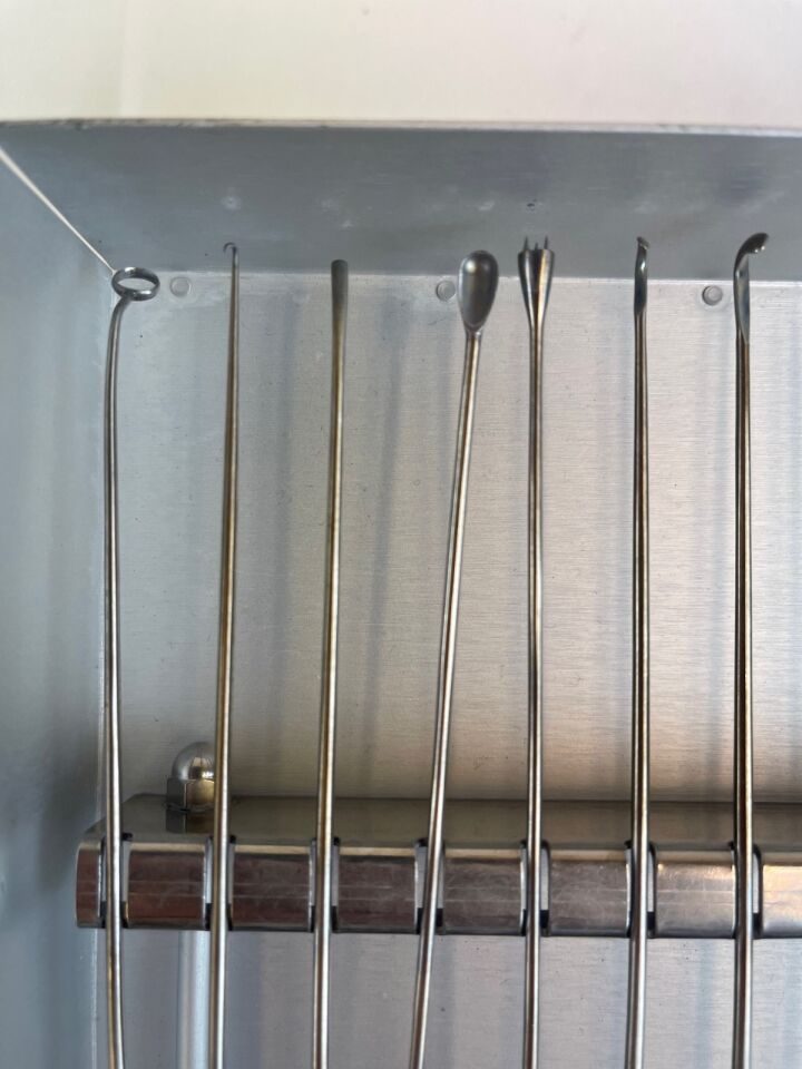 V. MUELLER Various  Transphenoidal Dissector Instrument Set w/ Case — photo 3