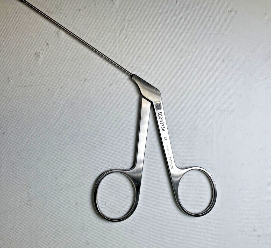 AESCULAP OG335R Straight Alligator Micro Forceps 1 X 5mm — photo 2
