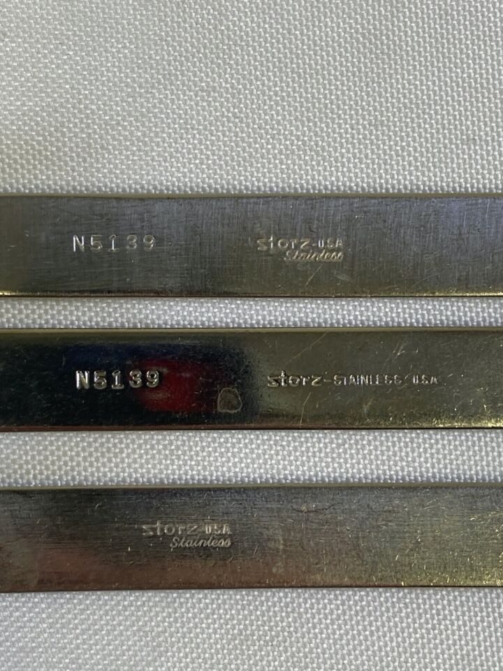 KARL STORZ N5139 Hayes Hand Retractors 5" x 3mm Tip Set of 3 — photo 2