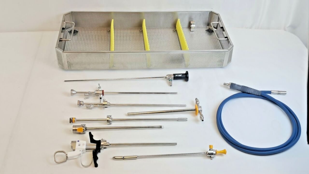 GYRUS ACMI Elite 25Fr Continuous Flow 9Pc w/ M3-12A Scope Resectoscope Set — photo 3