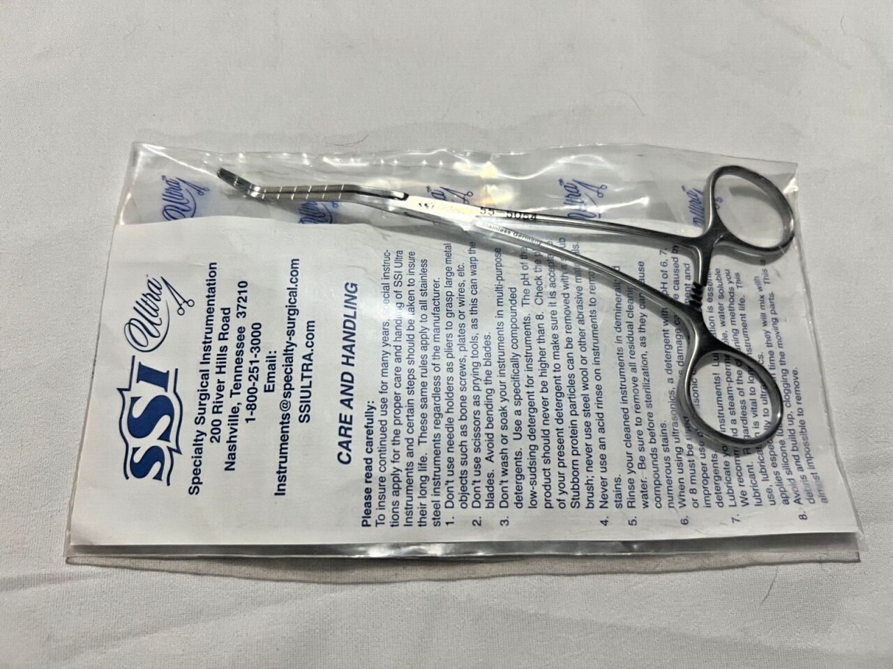 SYMMETRY 55-5064 Kartchner Carotid Clamp 6-1/4" Length