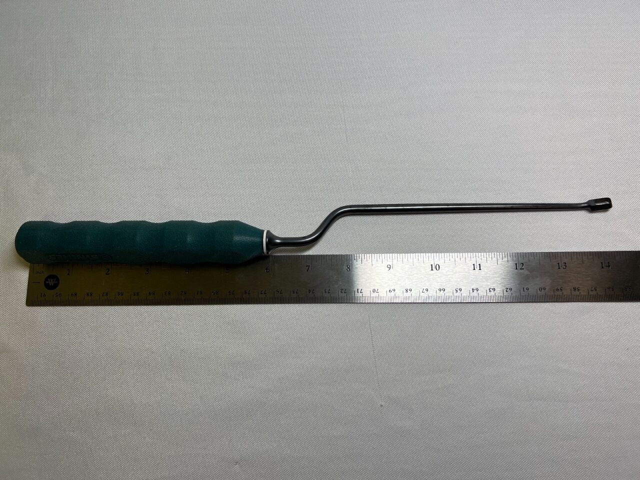 SYNTHES 03.605.536 Rectangular Angled Bayoneted Curette — photo 1