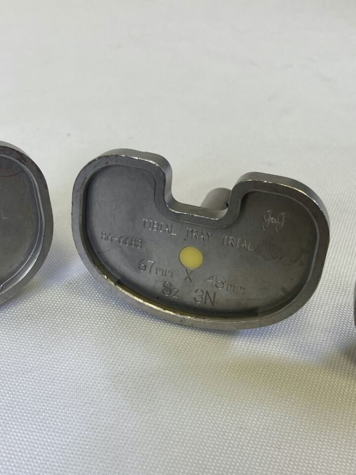 JJ Sizes 2-6 Tibial Keel Punch Handle & Trial Sizers Set of 7 — photo 7