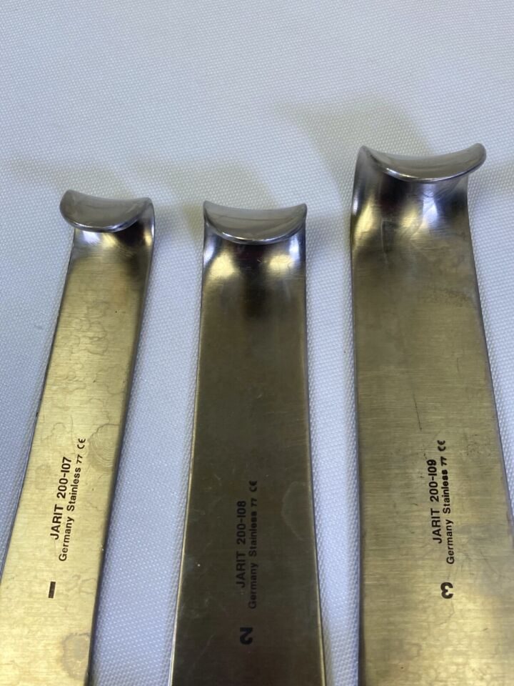 JARIT 200-107/8/9 Roux Double Ended Retractors, Set of 3 — photo 3