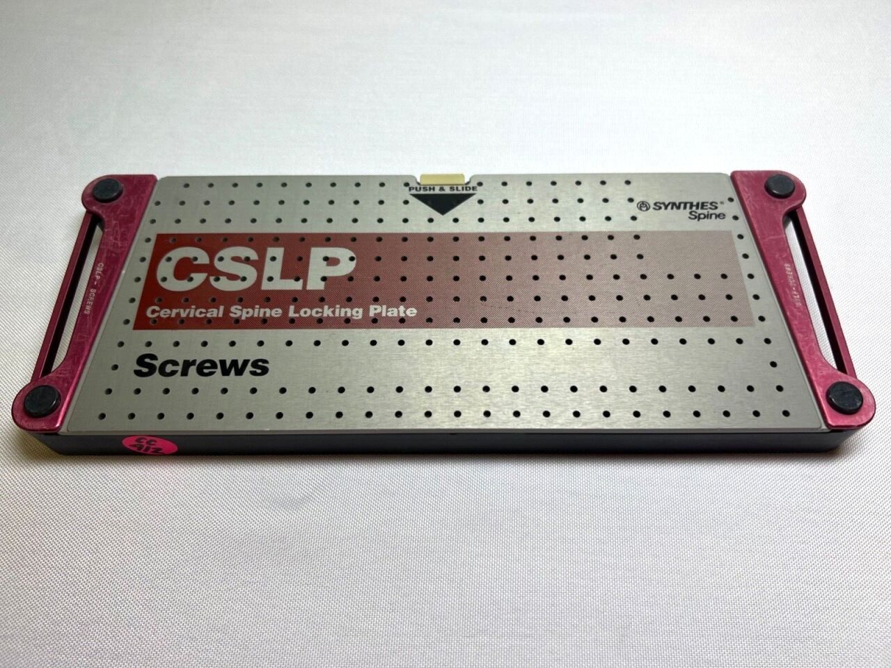 SYNTHES (EMPTY) CSLP Cervical Spine Locking Plate Module For Screws — photo 4