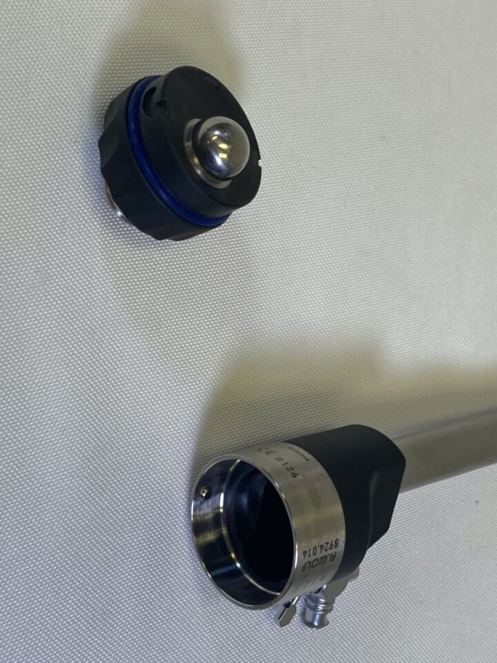 R. WOLF 8924.014 RIWO-ART 12.5mm x 100mm Metal Ball Valve Laparoscopic Cannula — photo 6