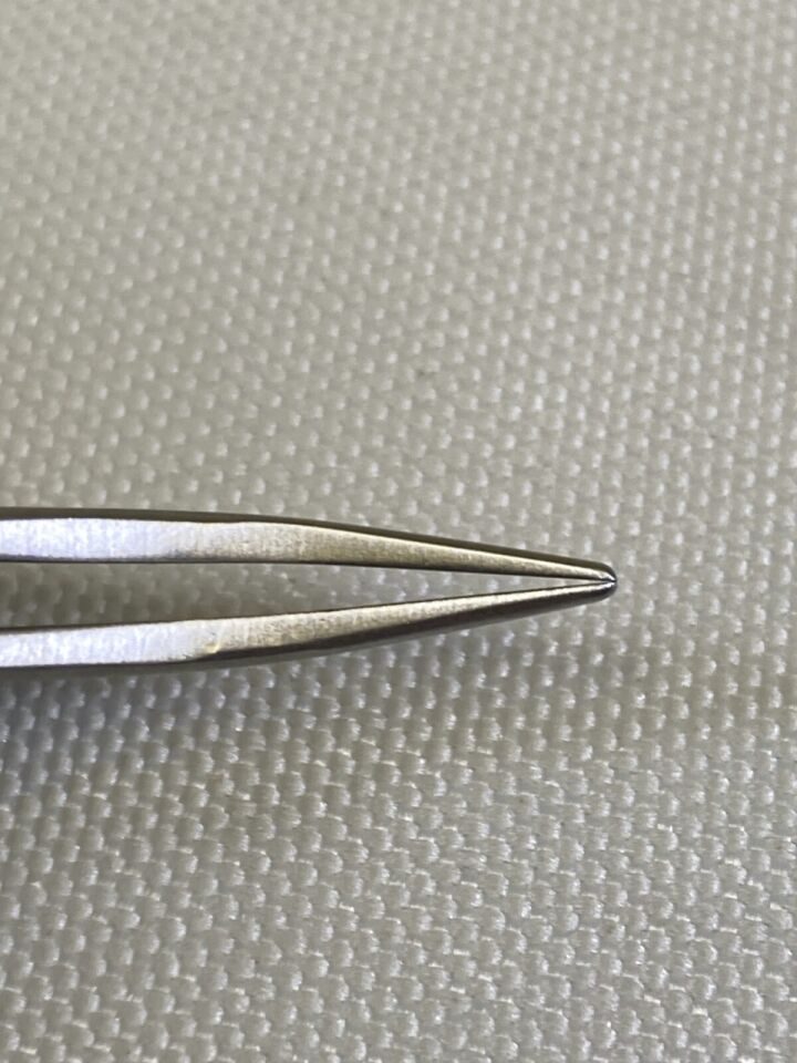 V. MUELLER NL1820 Straight Delicate Smooth 1mm Jaws 5" Bipolar Adson Forcep — photo 7