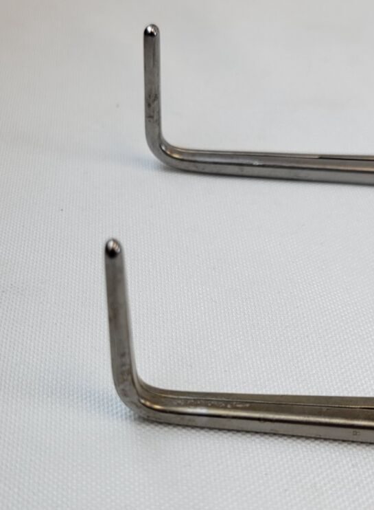 CODMAN 19-8147 Set of 2 Mixter Thoracic Clamp Forceps, Angular Jaws, 11" Cardio — photo 2