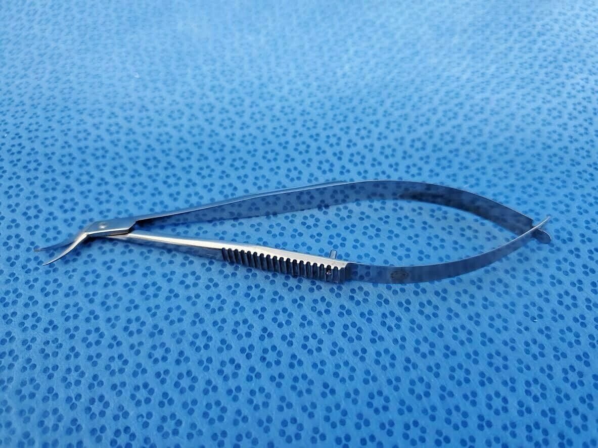WECK PILLING  Left Curved Corneoscleral Ophthalmic Scissors — photo 2