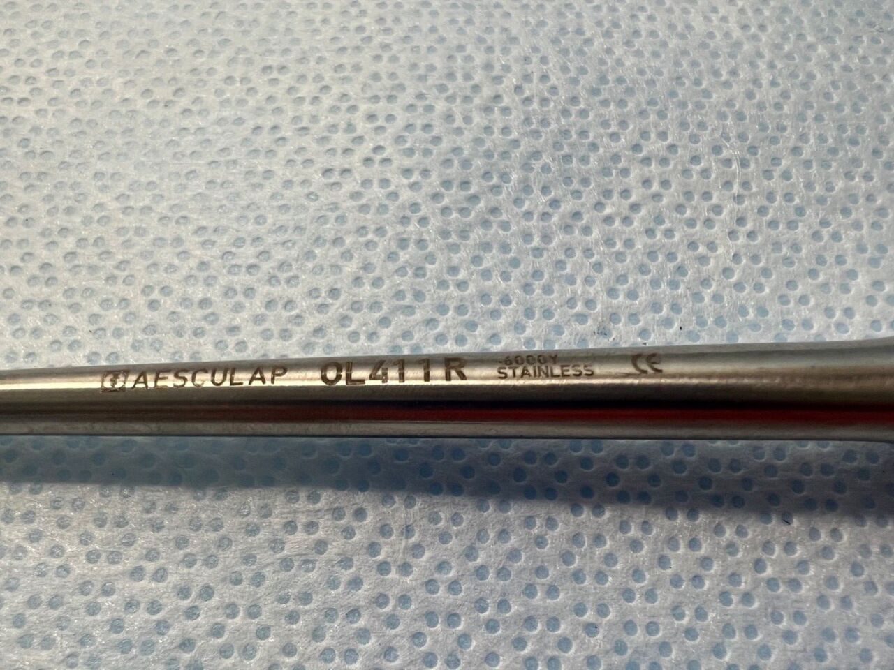 AESCULAP OL411R 9mm Tip X 8-3/4" Length ENT Aufricht Down-Cut Rasp ENT — photo 5