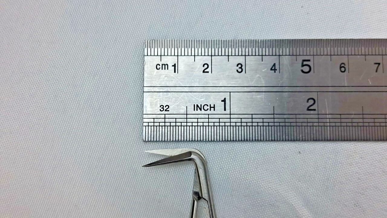 AESCULAP FM479R DIADUST Micro Scissor 90 Degree 165mm — photo 5