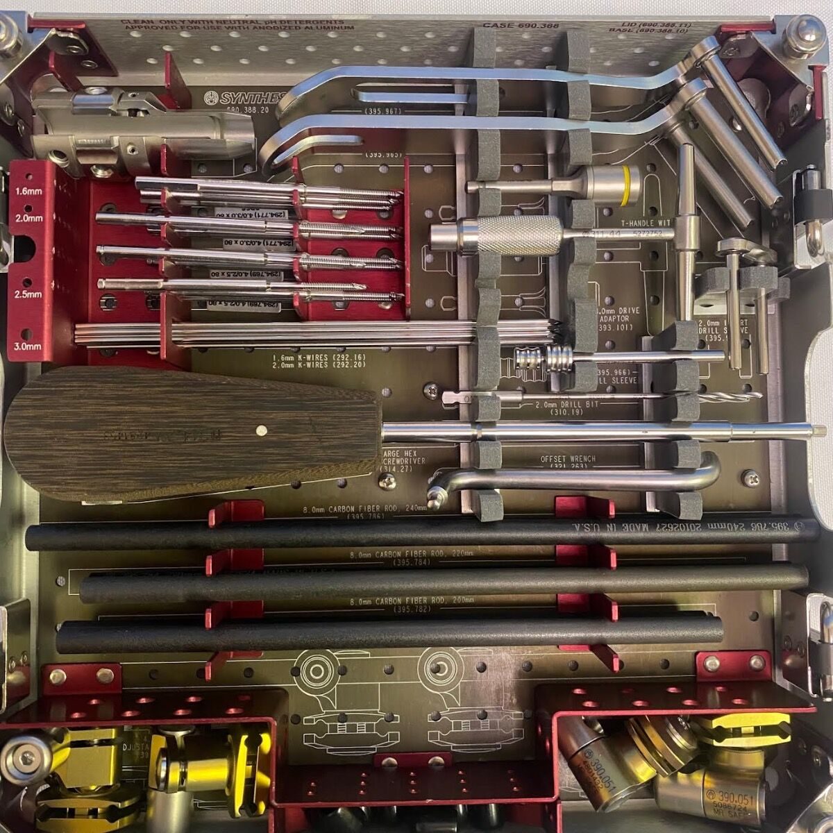 SYNTHES Distal Radius Fixator Set Instrument and Implants — photo 3