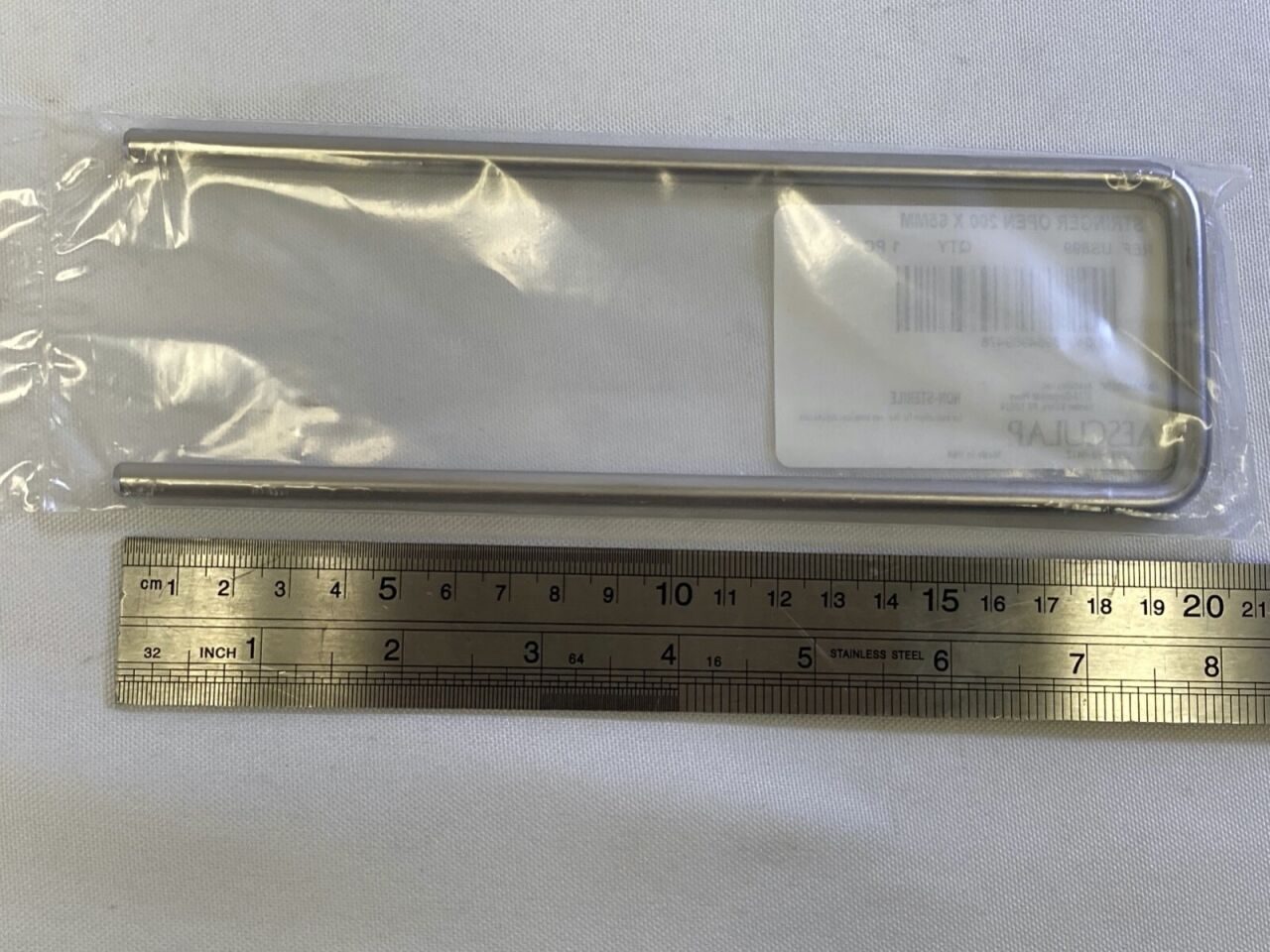 AESCULAP US899 Open Ended Instrument Stringer 200mm x 65mm — photo 5