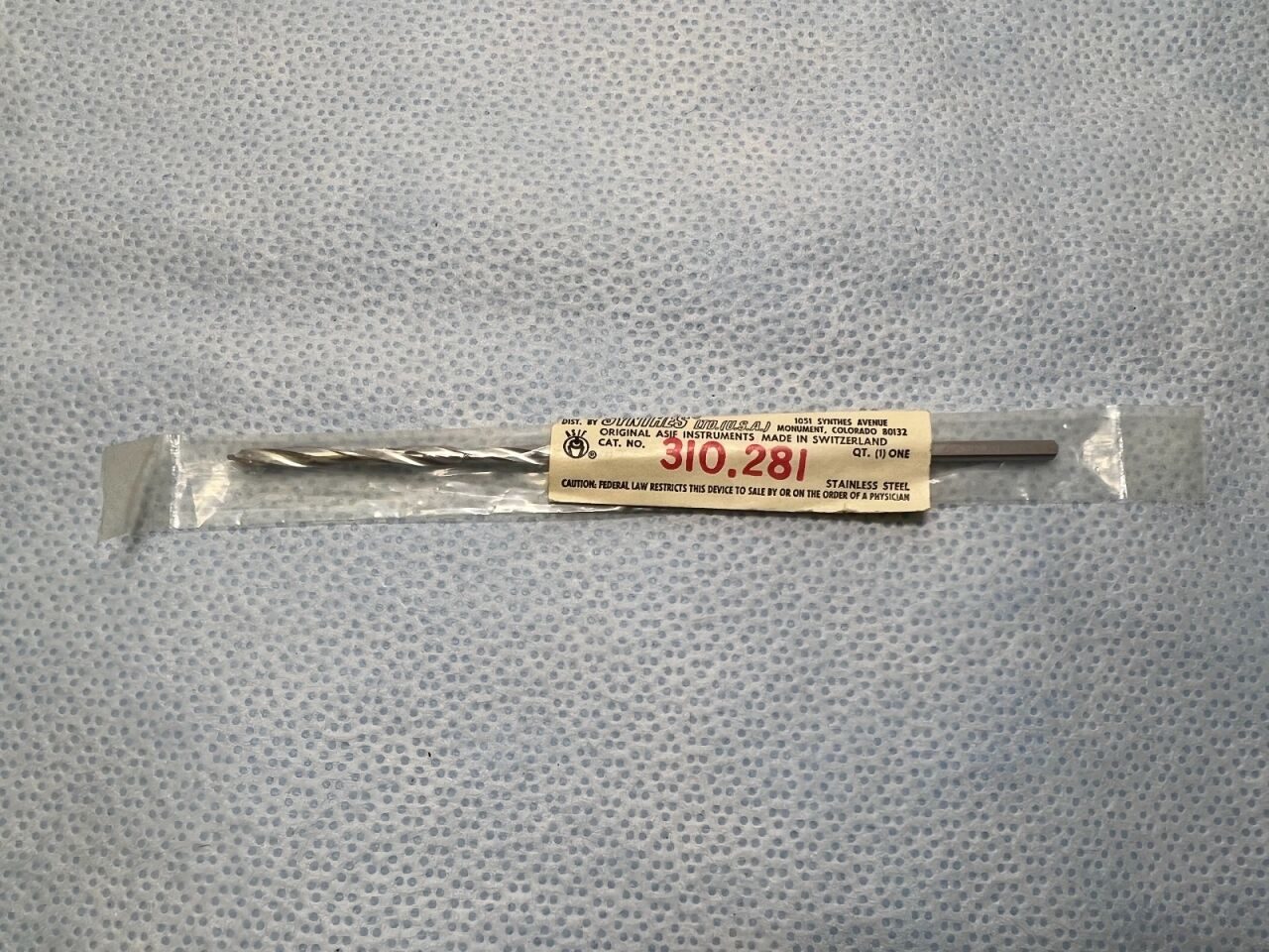 SYNTHES 310.281 Drill Bit — photo 2