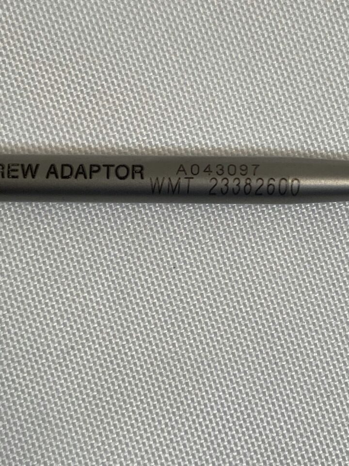 WRIGHT MEDICAL TECHNOLOGIES 233-82-600 3.5mm Width Across Hex Driver Orthopedics — photo 2