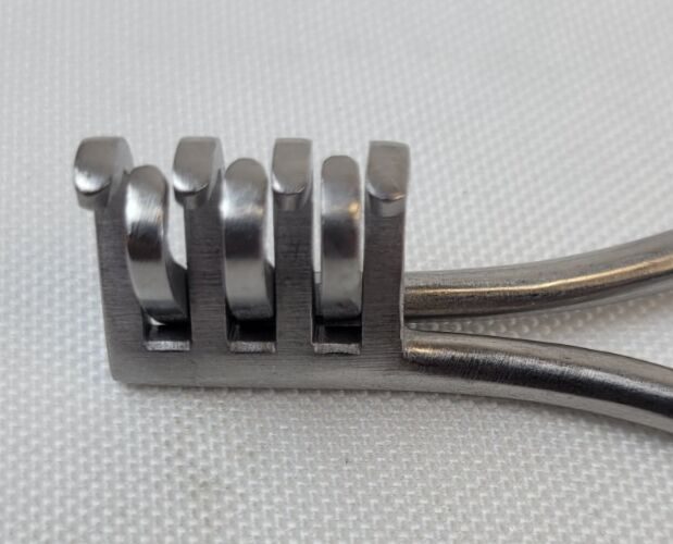 CODMAN 50-1197 Weitlaner Retractor, Blunt, 3x4 Prongs, 6-1/2" — photo 5