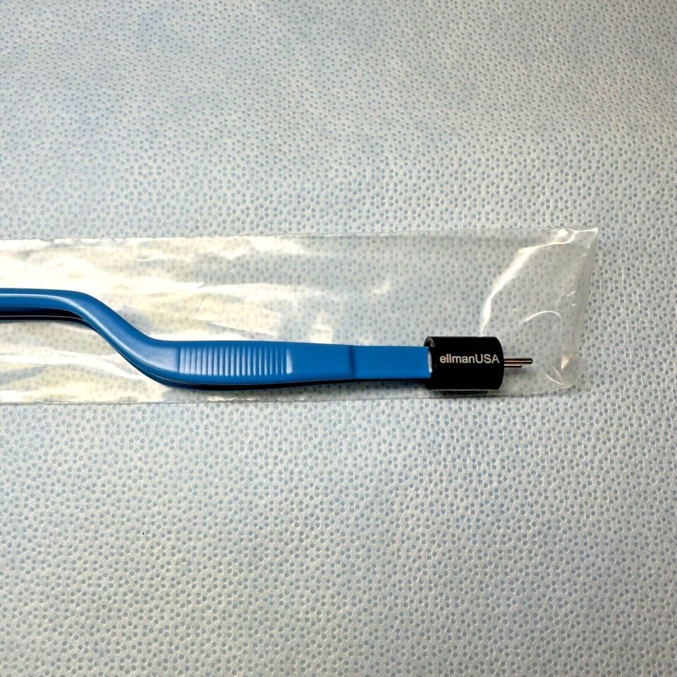 ELLMAN J7D 110-320-10 DN Gerald Bayonet Bipolar Forceps Down Angled 1.0mm x 7.25" — photo 2