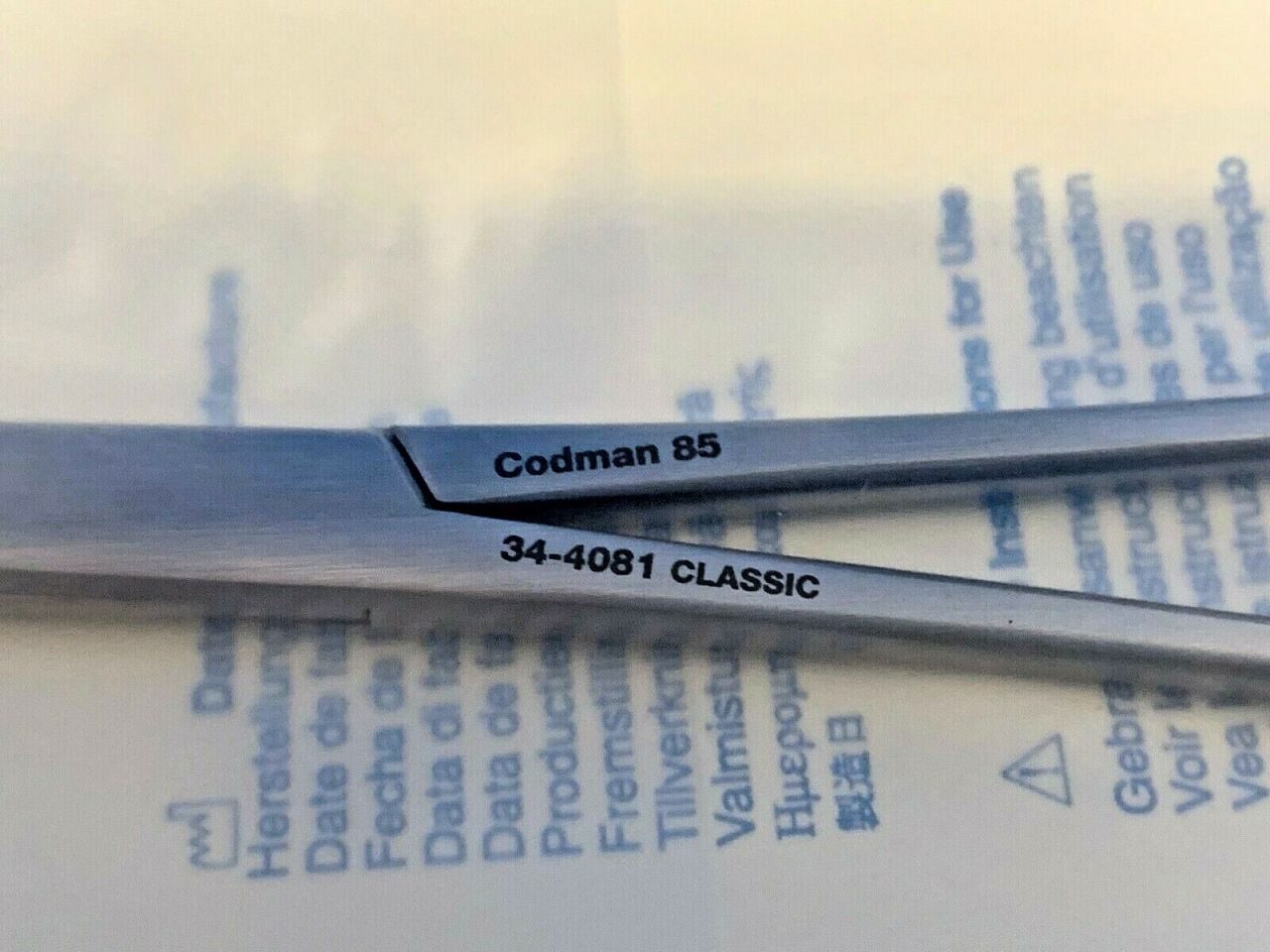 CODMAN 34-4081 Classic Rochester-Pean Hemostatic Forceps Curved 7.25" — photo 2