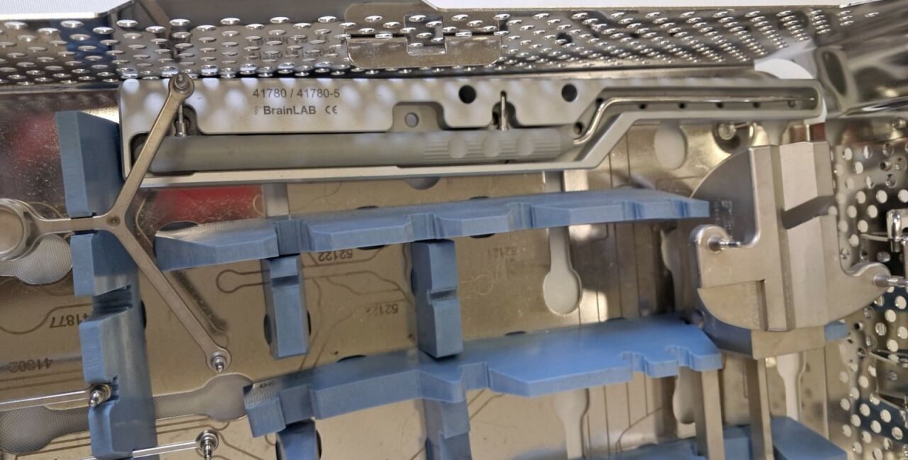 BRAINLAB Various Spine Navigated Surgical Instrument Set w/ Tray — photo 5