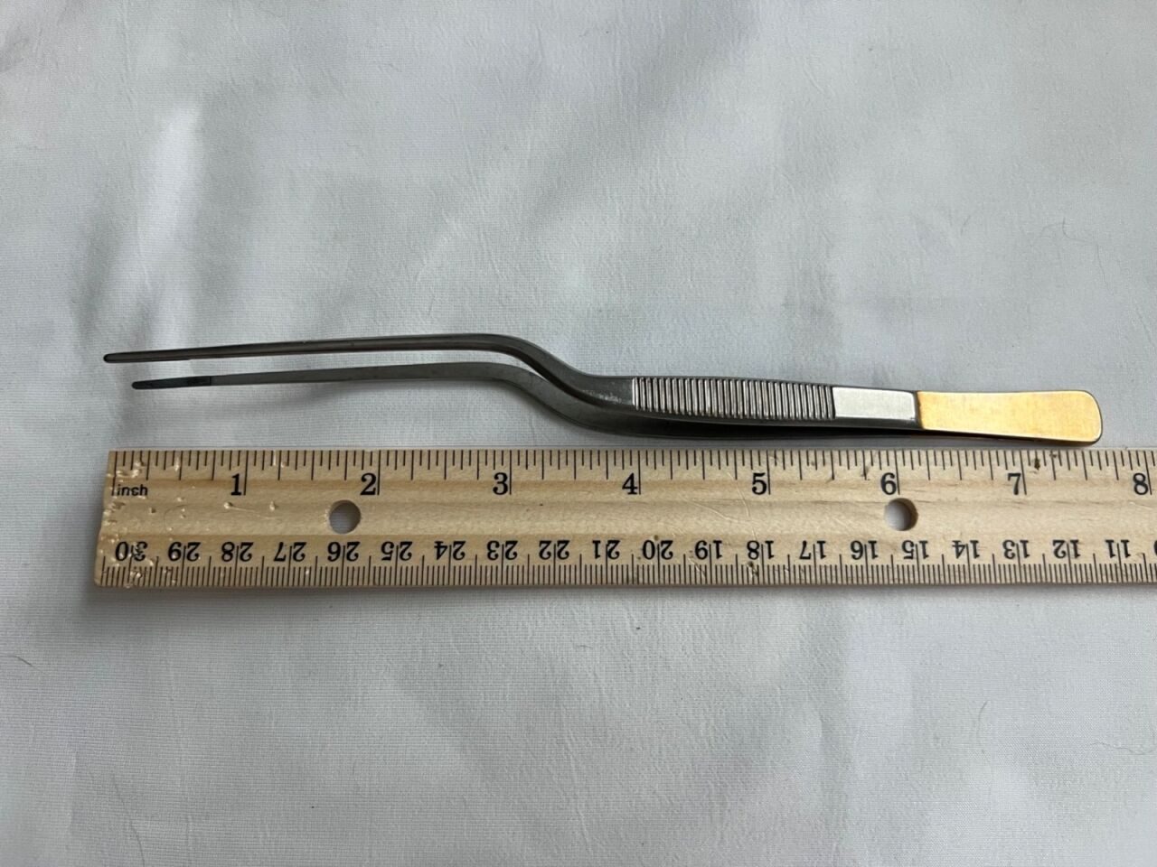 KARL STORZ P0525 ENT Mucosa Bayonet Forceps TC Inserts 7-5/8" Length — photo 4