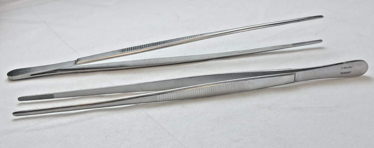 V. MUELLER SU2307 Dressing Forceps 10" Serrated — photo 2